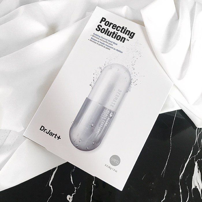 jart蒂佳婷银药丸 黑炭泡泡清洁补水控油面膜