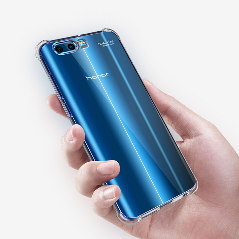 rock华为荣耀9手机壳软硅胶保护套防摔透明全包九男创意个性女款