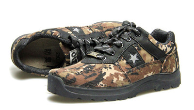 3537正品解放鞋07a作训鞋特种兵军鞋耐磨工地帆布迷彩胶鞋跑步鞋