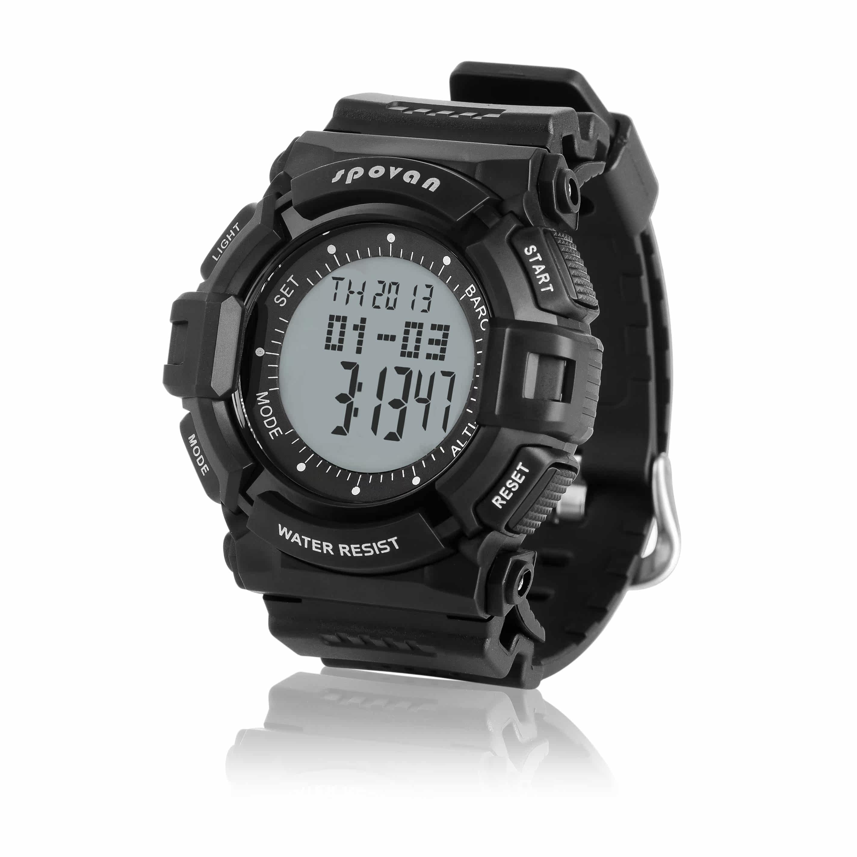 海拔气压温度户外手表