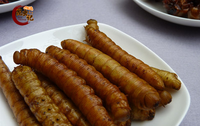 炸大豆虫 野生豆虫 豆青虫 豆丹 即食野味虫子 12只