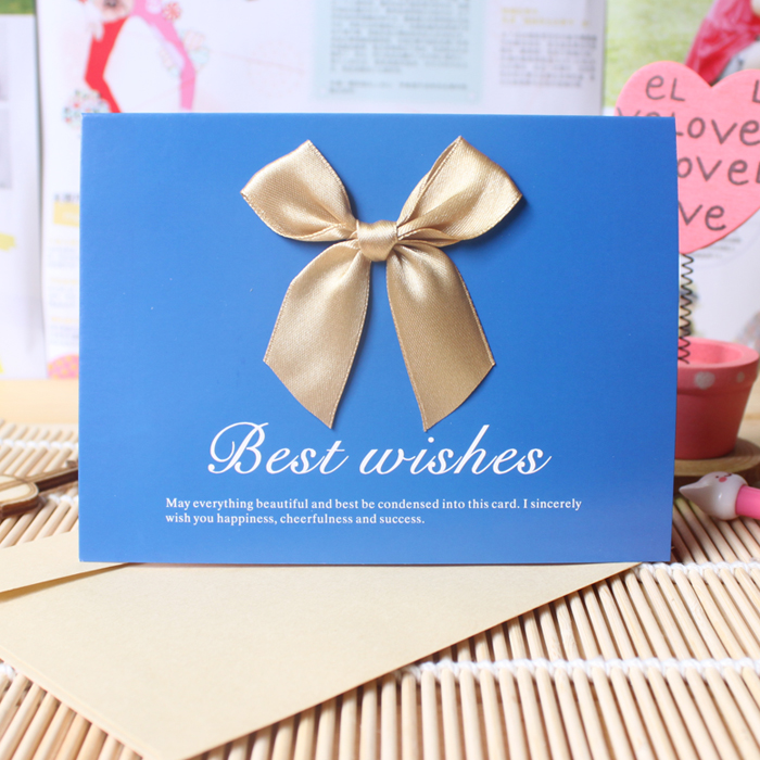 best wishes贺卡,bestwishes贺卡 可定制加印logo二维码 best wishes节日通用商务贺卡