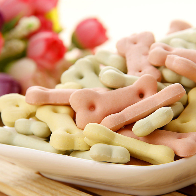 包邮宠物除臭洁齿饼干500g泰迪贵宾毛成犬幼犬用狗狗零食