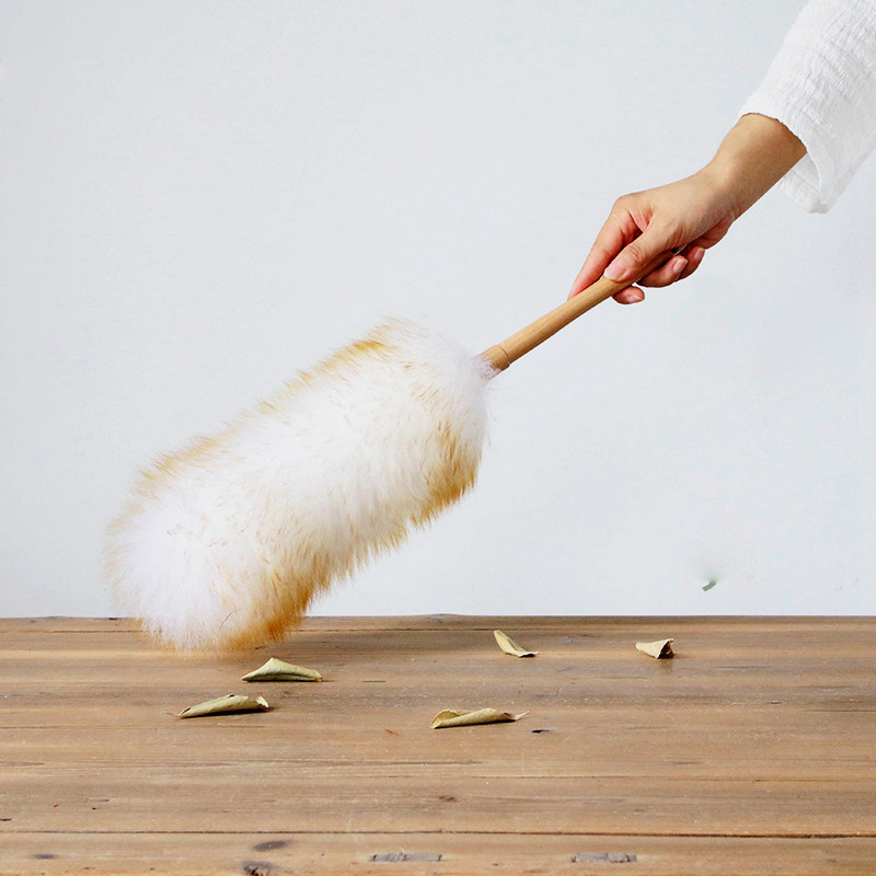 杰夫人加长缝隙灰尘刷无纺布除尘掸子打扫卫生工具神清洁器灰尘掸