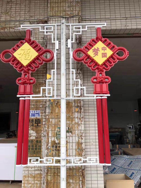 1.2米中国结灯杆led路灯户外防水1.6米1.8米2米2.3米灯笼挂件厂家