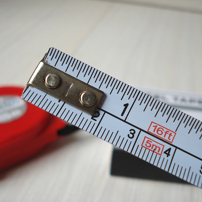 长城精工钢卷尺2米钢尺3米卷尺5米公分英寸制五金木工测量工具