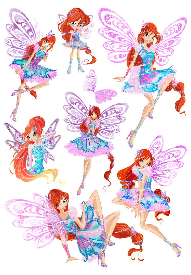 笔记本儿电脑_小号f0279-01winx club魔法俏佳人蕾儿笔记本电脑手机
