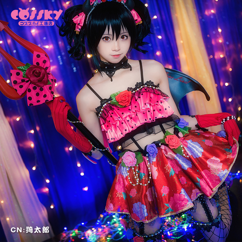 【cossky】lovelive cos 小恶魔篇 矢泽妮可 觉醒 cosplay服装