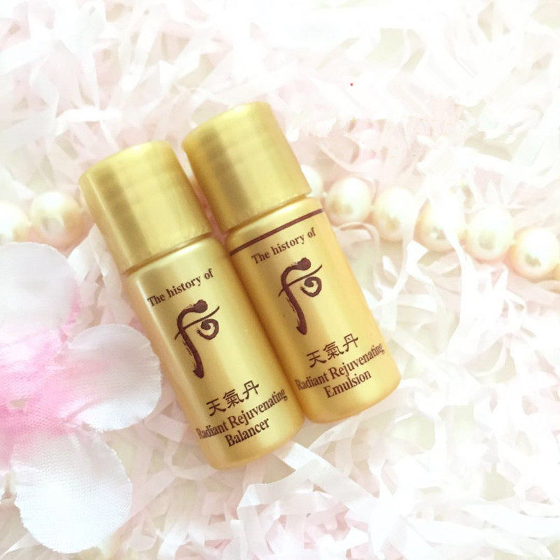 whoo后天气丹水乳小样