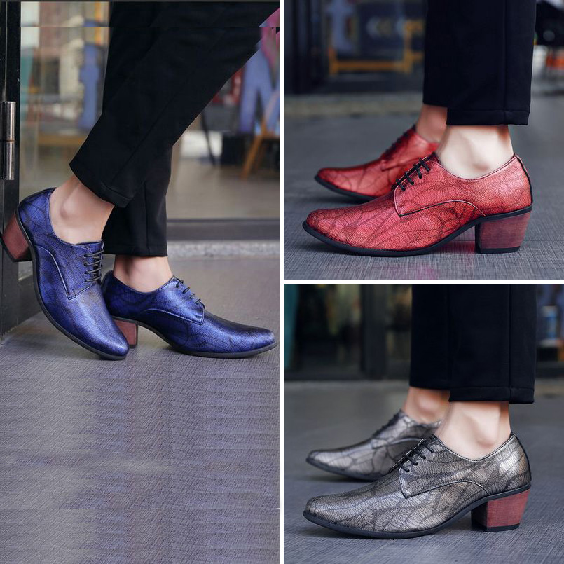 热销尖头休闲鞋男