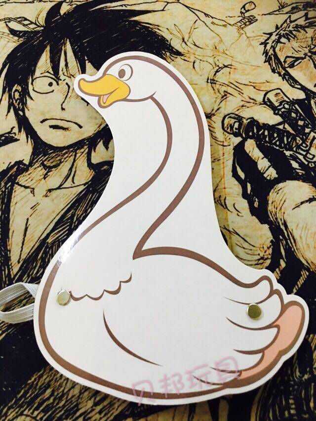 儿童_鹅幼儿园动物头饰儿童演出表演小道具卡通面具大白鹅小鹅白天鹅