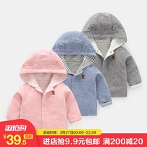 婴儿衣服外套春装新生儿春秋女宝宝男童儿童幼儿3上衣1岁Y4055