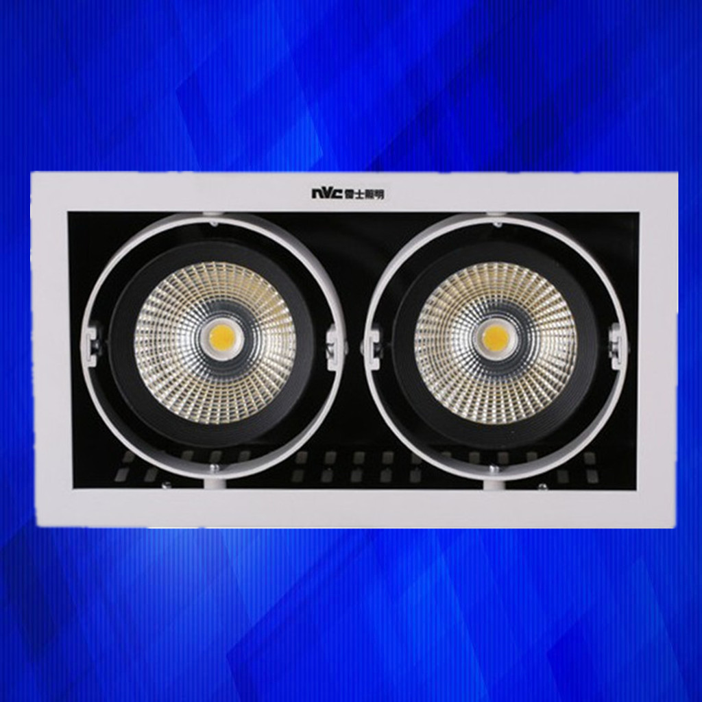 雷士照明 led斗胆灯服装珠宝店商场格栅射灯cob光源nled551s/552s