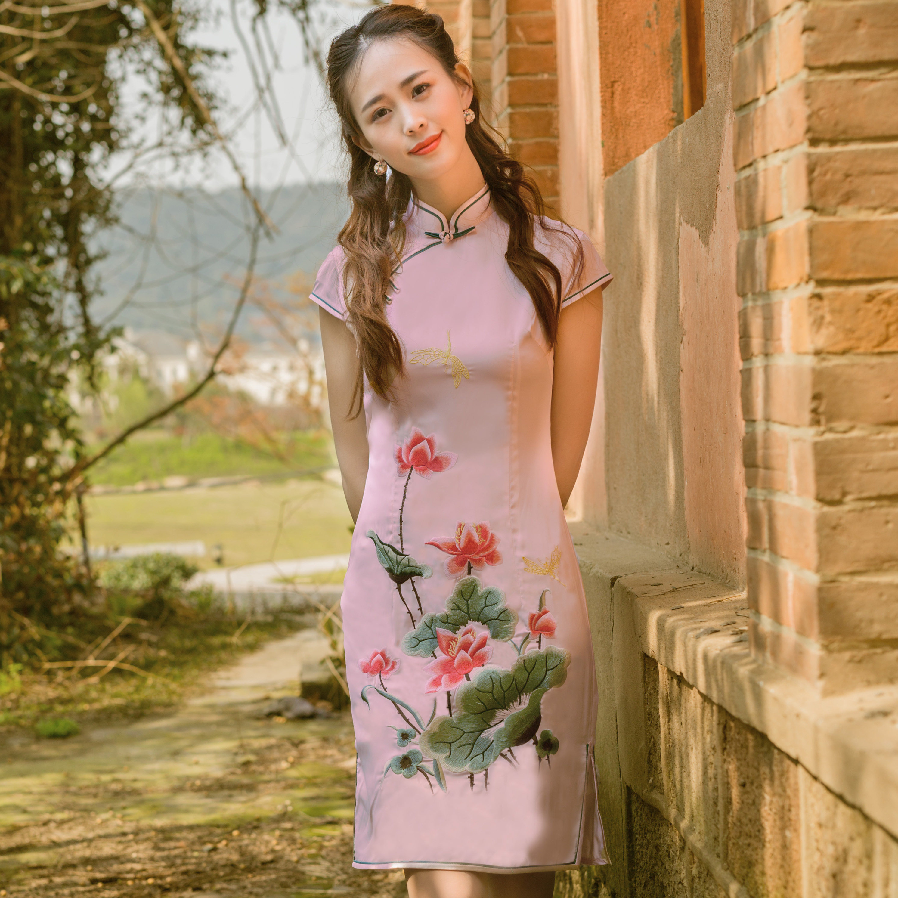 一折旗袍日常夏