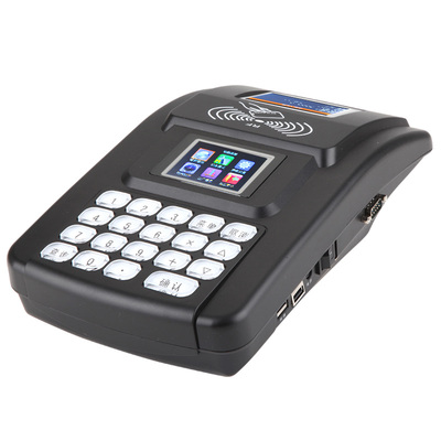 学校食堂消费机双彩屏刷卡机 会员ic卡售饭机 充值打卡机ic饭卡机