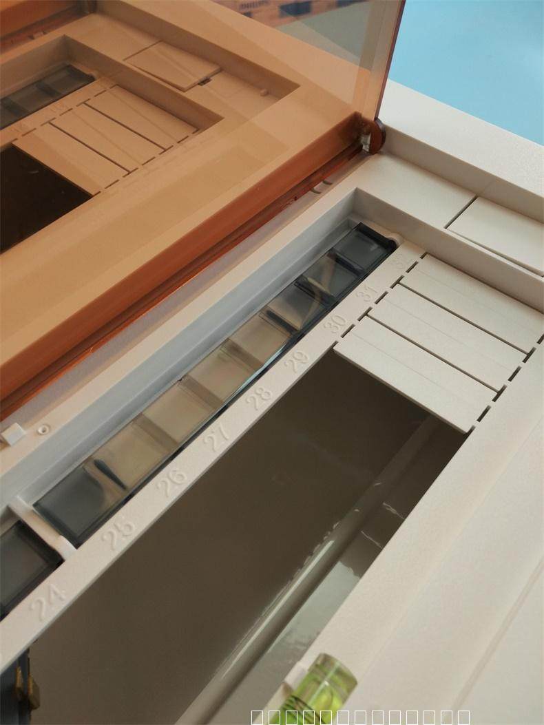 新v8 配电箱28-32位大型 明装暗装布线铁盒电柜箱强电电控箱