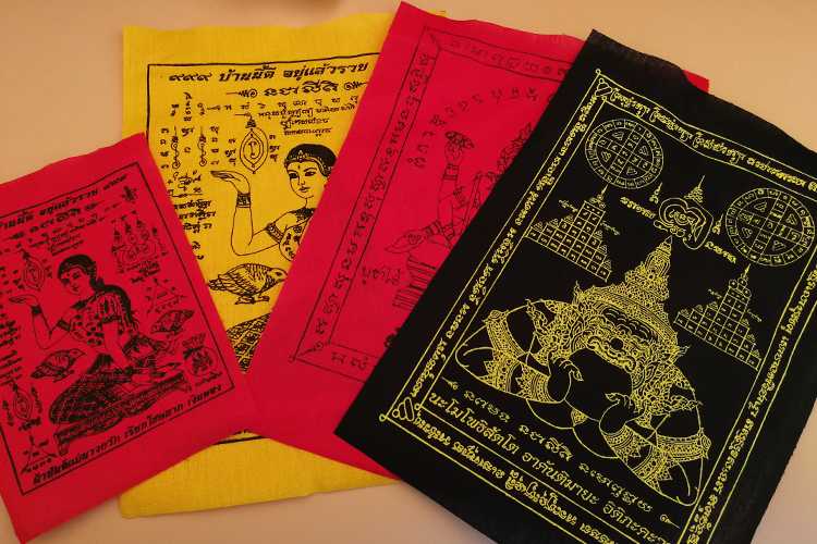 热销泰国佛牌正品_泰国佛牌正品招财女神四面佛拉胡天神开光符布招财