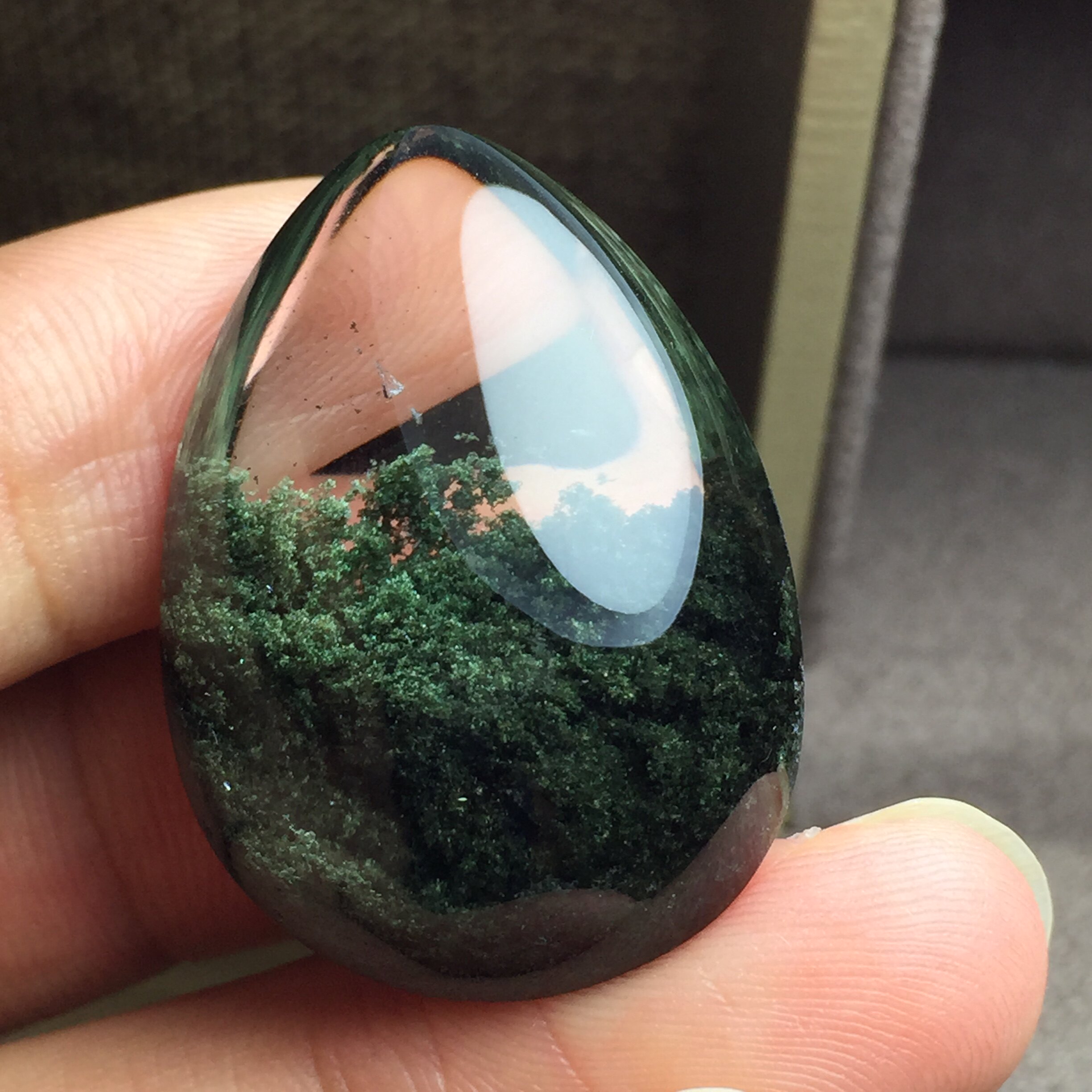 天然水晶  绿幽灵吊坠 聚宝盆 千层山 金字塔 观音吊坠 男女款