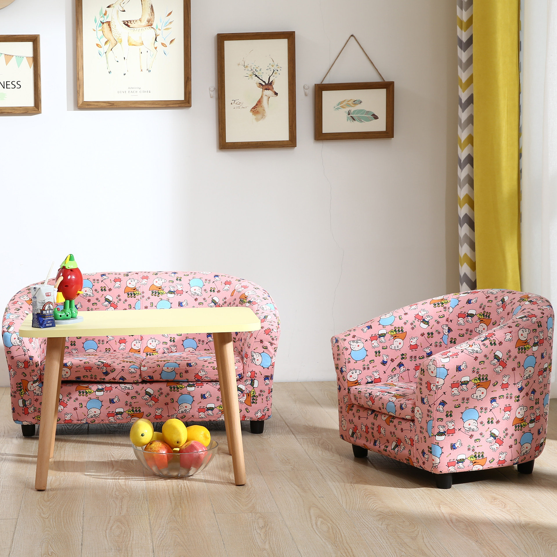 懒人沙发可爱 女孩_儿童沙发卡通卧室懒人沙发凳男孩单人宝宝座椅双人