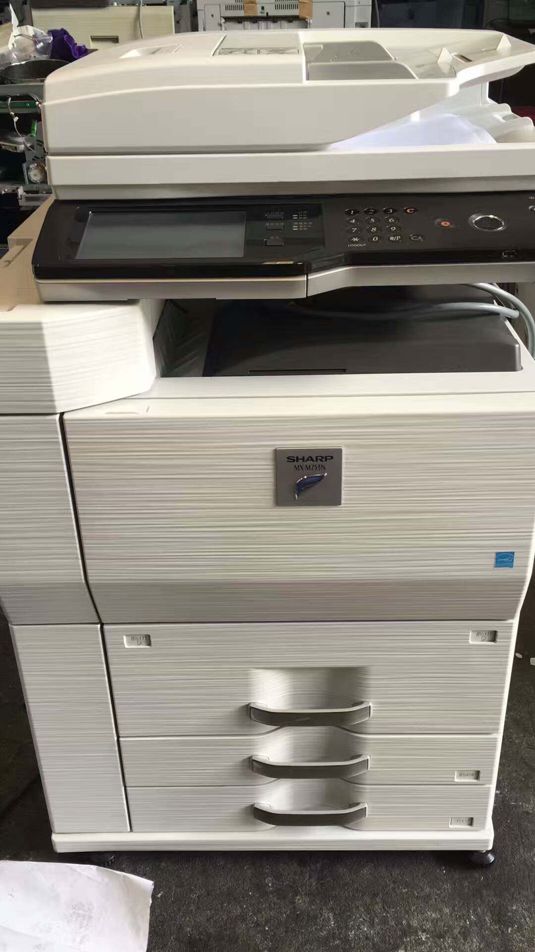 速印机_夏普高速生产型复印机图文店网络打印扫描u盘扫描打印中文优惠