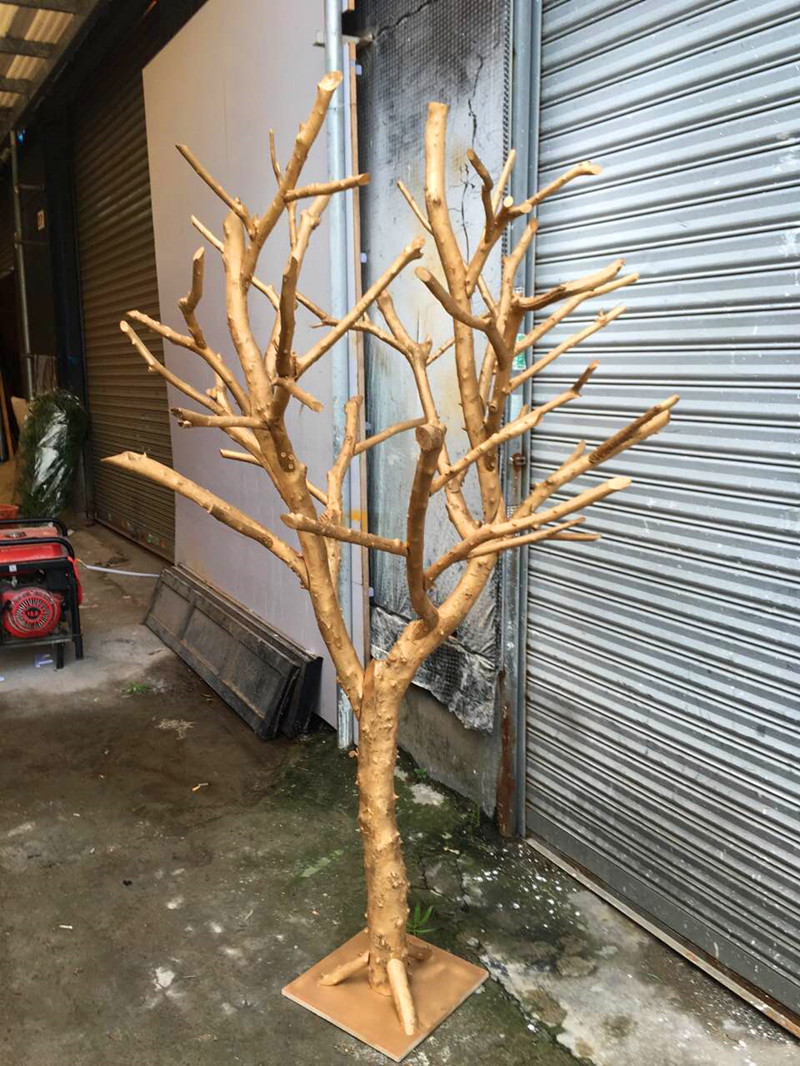 白树干许愿树装饰树干婚庆橱窗摆放枯树枝艺术造型