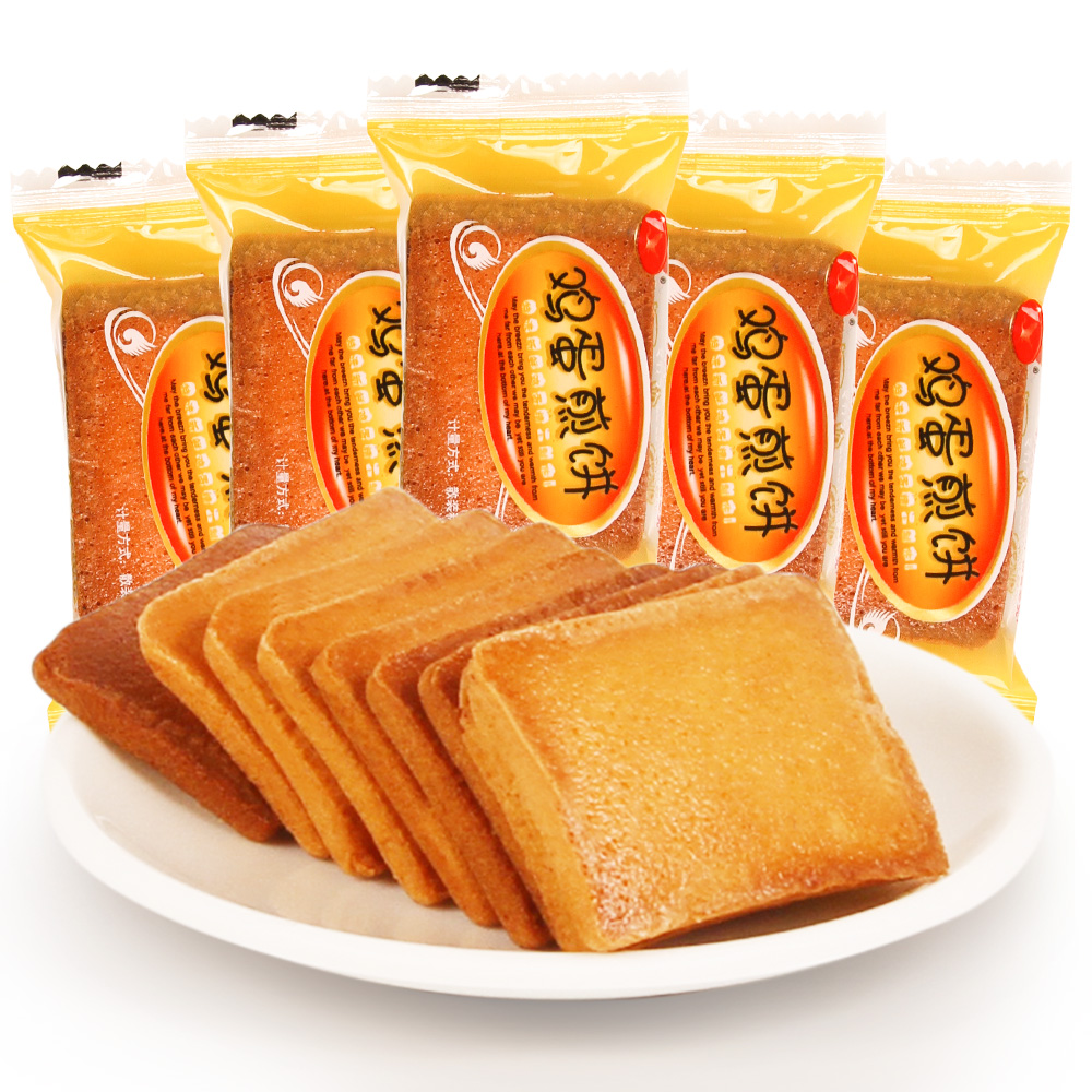 面包干 散装 零食_白鹤 铁板鸡蛋煎饼散装17g饼干湖南特产小吃曲奇