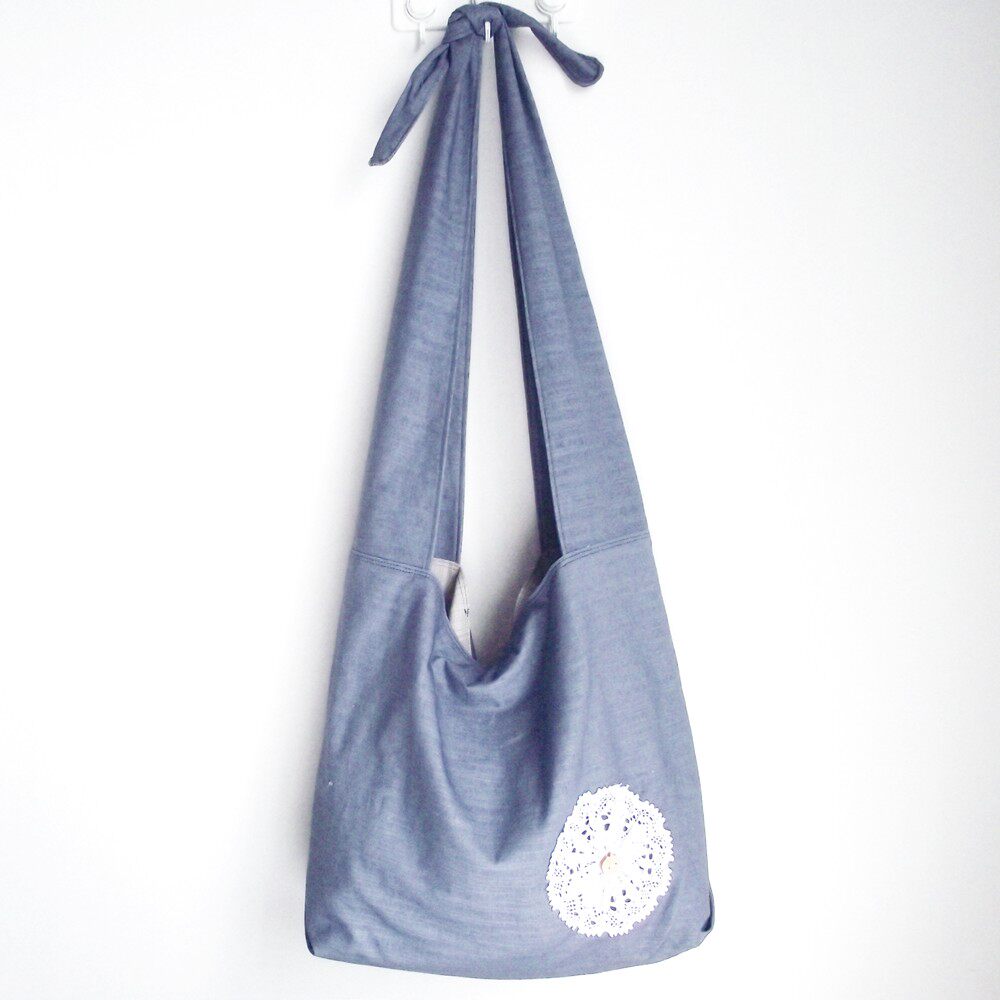 原创文艺复古包包手工布包女包 简约休闲斜挎包单肩大包