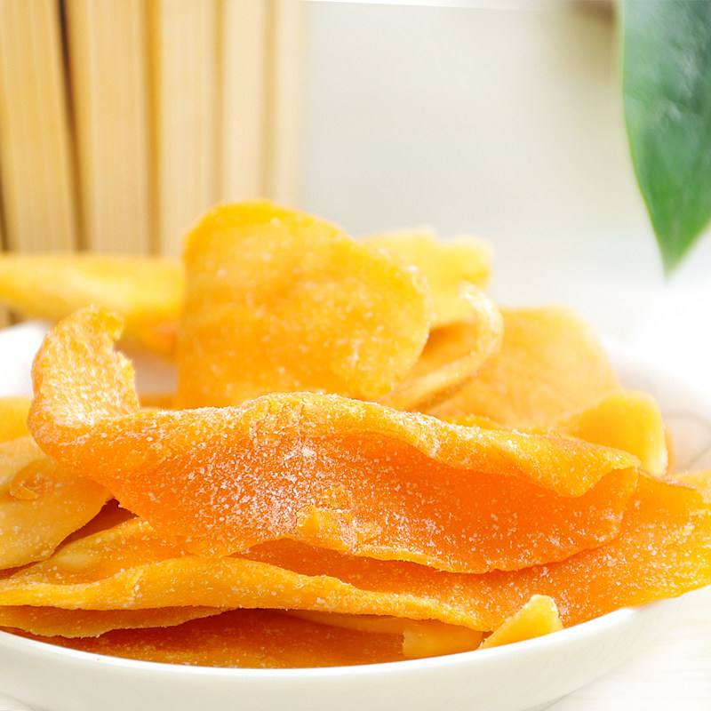 雪海梅乡_芒果干105g 芒果片条水果干果脯休闲零食风味小吃蜜饯
