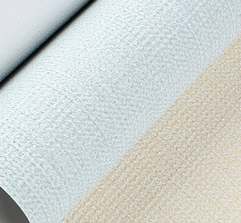 浅蓝色纯色壁纸仿布纹理北欧简约现代客厅公司办公室墙纸