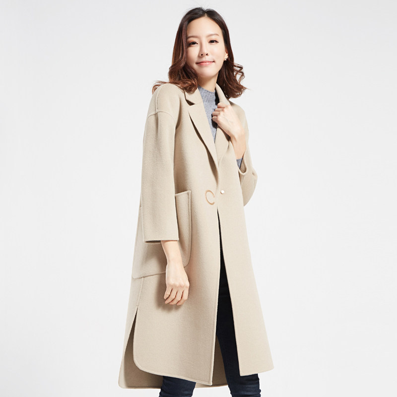 简约大方的双面绒大衣,穿出女神独特气质