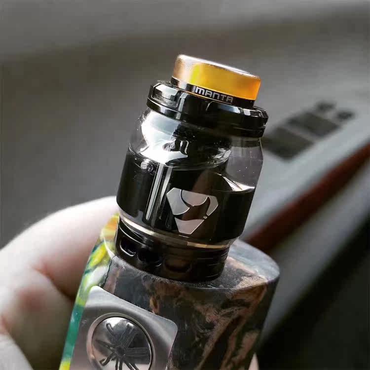 魔鬼烟_原装正品advken manta rta魔鬼鱼雾化器diy储油大烟雾电子烟