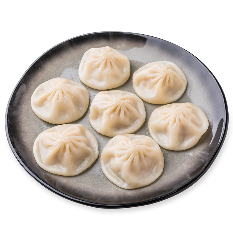 思念中华猪肉包子灌汤小笼包450g(18只)标准点心我国食品面点代码图片