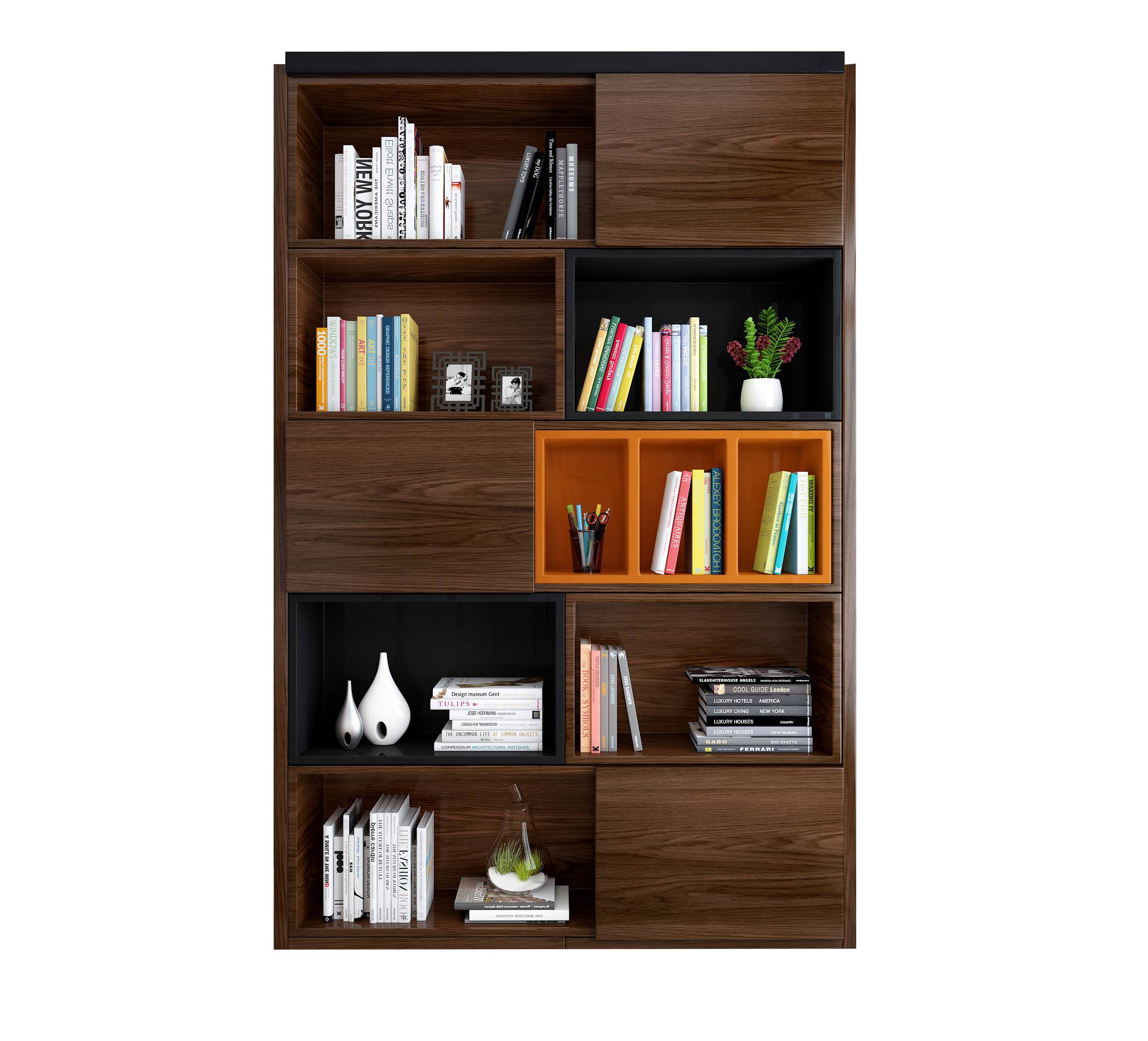 书籍摆放有诀窍,轻松打造超美一角书柜!