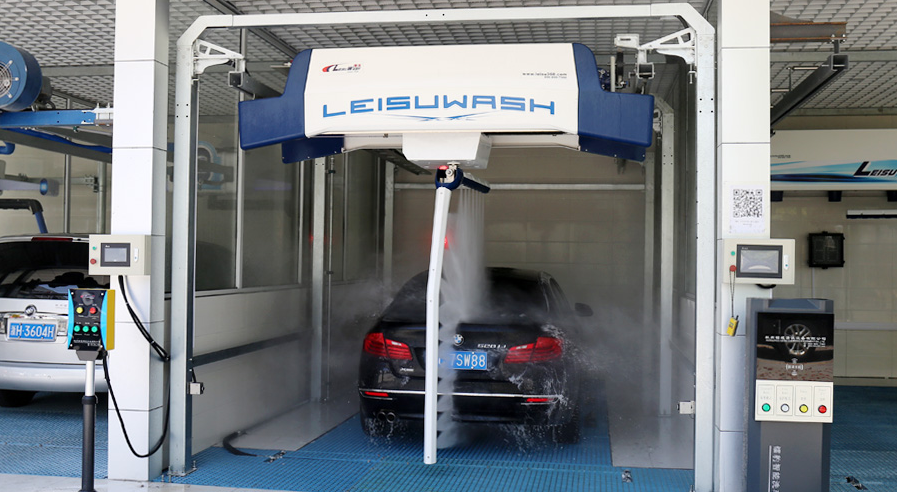 自动洗车机设备_镭豹350高压无接触电脑全自动洗车机洗车设备商用品牌