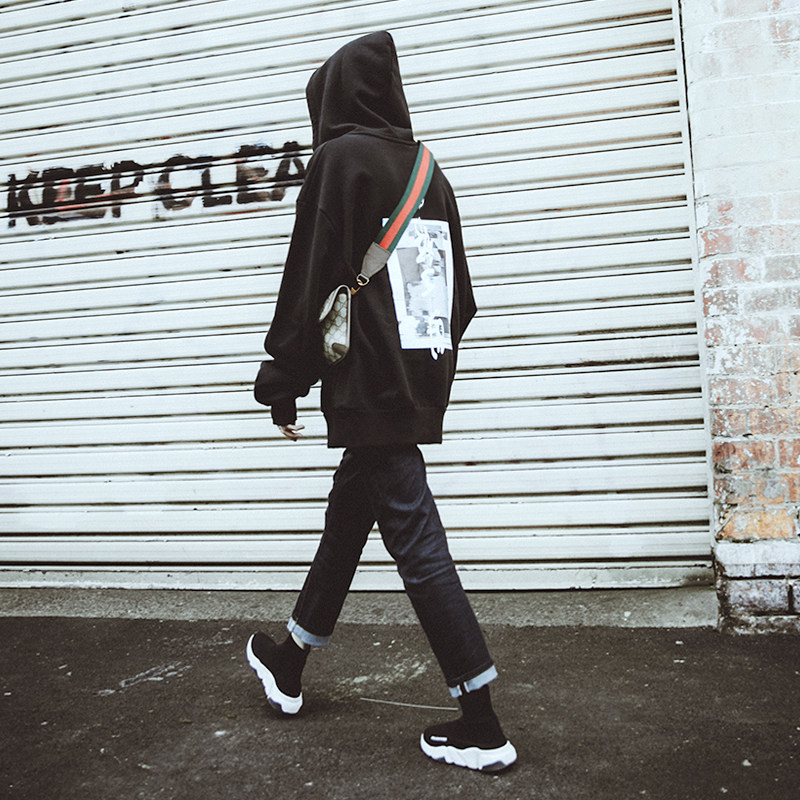 个性十足的欧美街头风卫衣