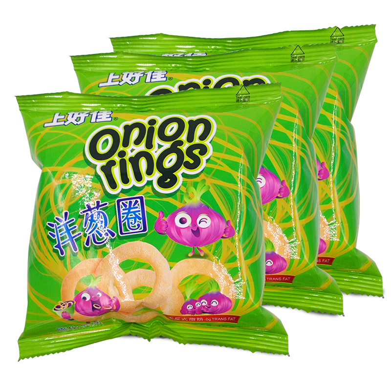 上好佳洋葱圈12g*20包办公室休闲零食品薯片