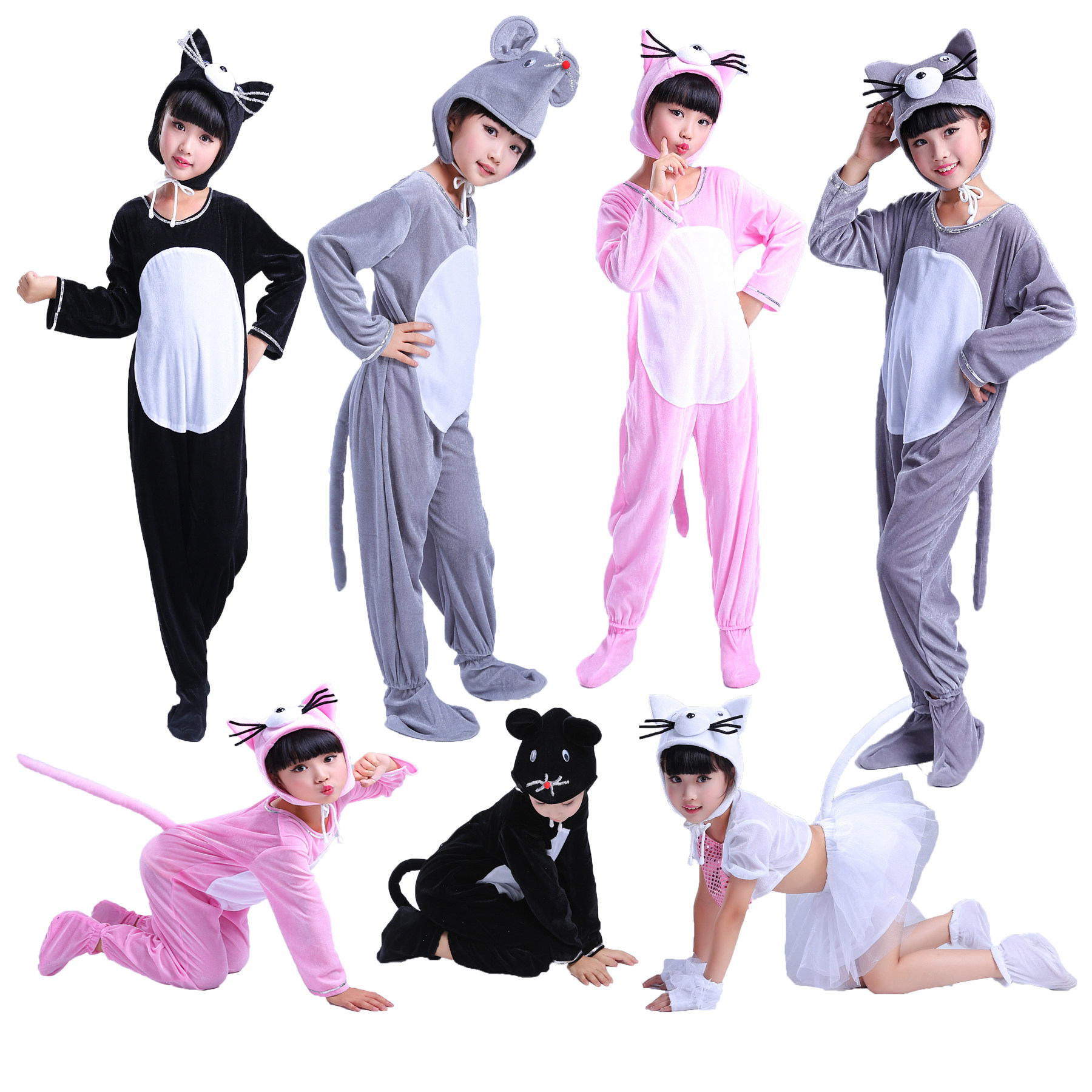 一折动物服装儿童