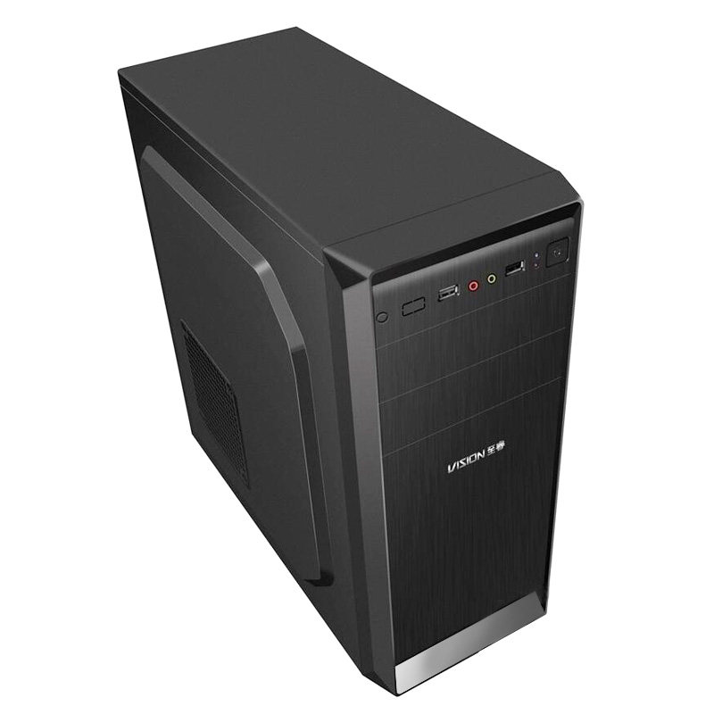 英特尔奔腾g4600/h110/1tb家用办公台式电脑主机/diy组装机