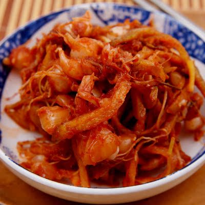 正宗韩国泡菜 辣拌野生小根蒜 延吉朝鲜族传统特产小咸菜3份包邮