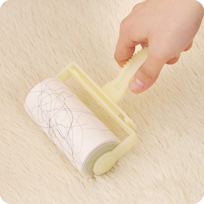 粘毛器 粘尘纸 10卷装_净得丽家居粘尘纸 10cm可撕式粘毛器 衣物除尘