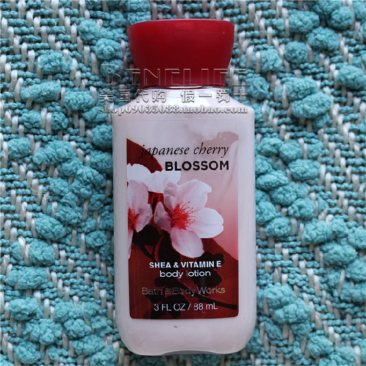 cherryblossom身体乳,cherryblossom bath&body works日本樱花身体乳japanese cherry blossom旅行装