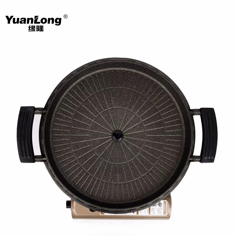 缘隆商用电烤炉圆形少烟烧烤炉商用镶嵌电烧烤炉电烤炉烧烤炉