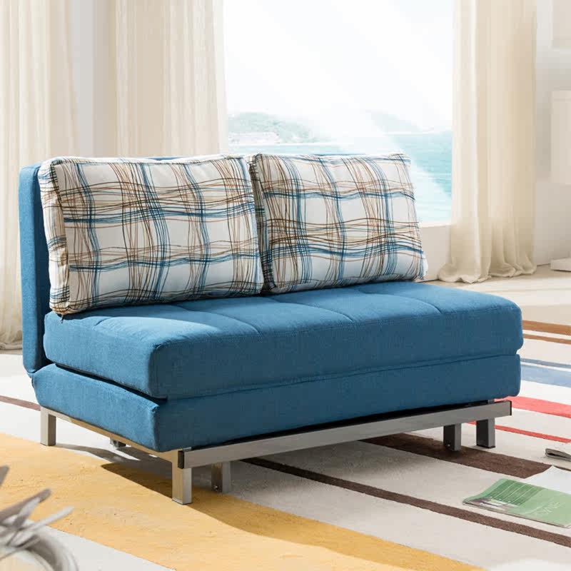 5/90省空间宜家三人沙发当床