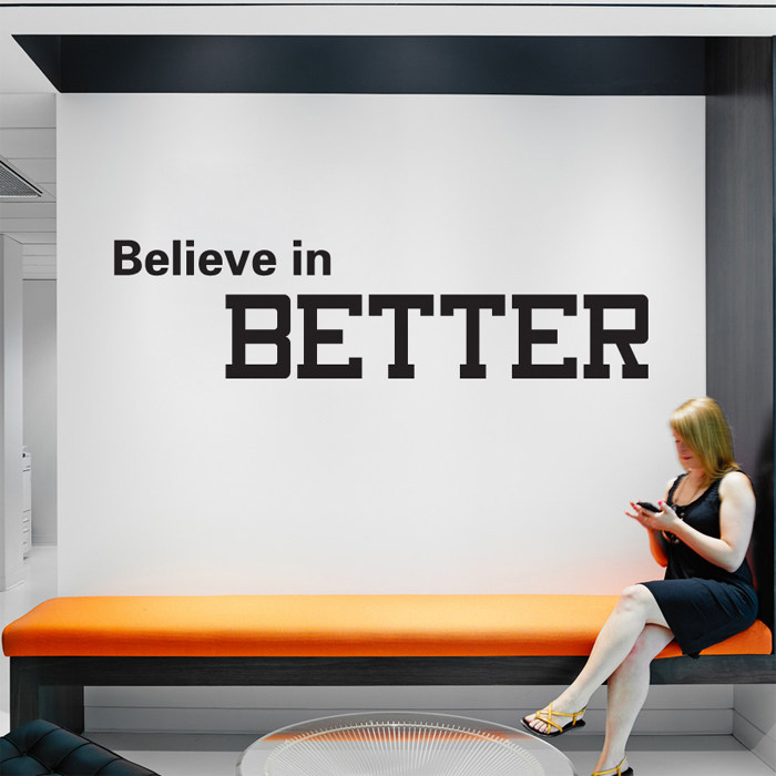 英文 墙贴_英文字母贴纸 名言英文墙贴纸 公司办公室企业文化背景墙