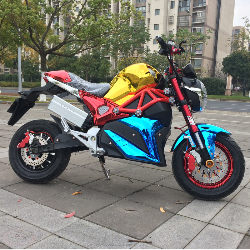 72v小猴子m3电动车m5 m6电动摩托车酷车96v改装电摩男女电瓶车