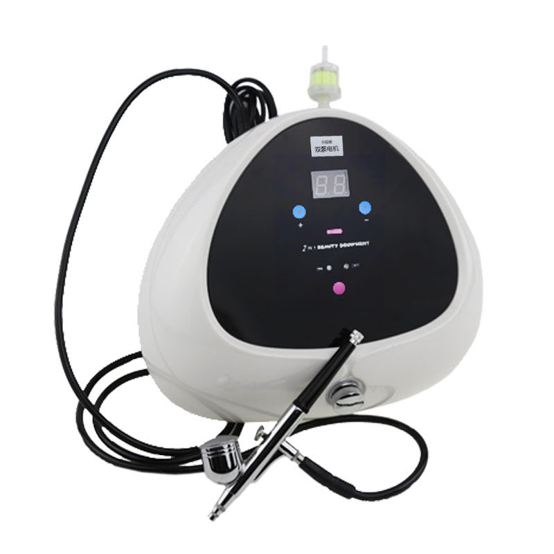 美容院高压补水注氧仪器家用水氧仪吸黑头仪器吸痧仪钻石微雕磨皮