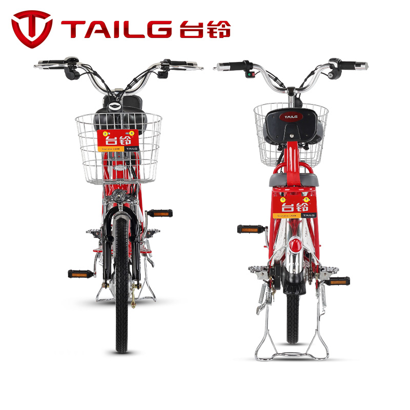 台铃新款小盛铃电动自行车 48V锂电成人两轮