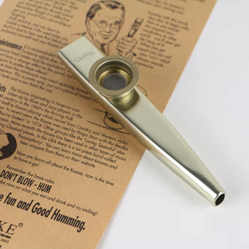 一个卡祖笛也能玩出这么多花样?真不容易