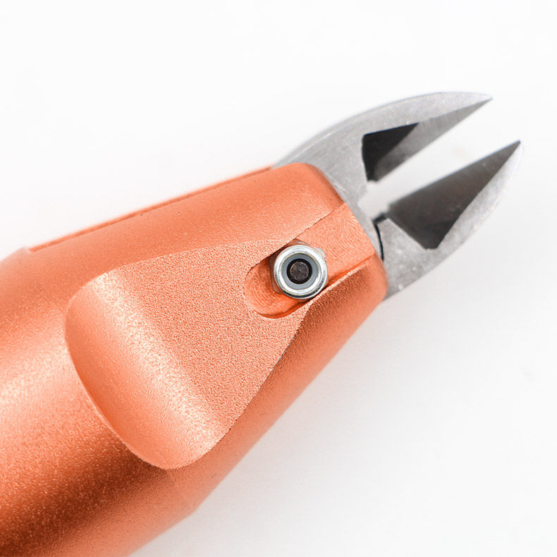 百马hs-5m圆形机械式气剪 气动剪刀 剪钳剪金属s2/f1刀头电子剪