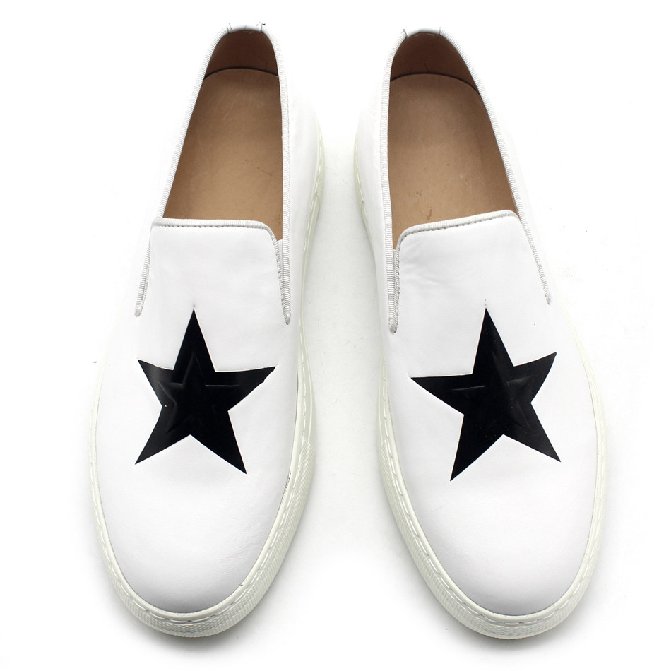 五角星小白鞋